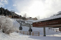 Thabor - skilift naar de piste
